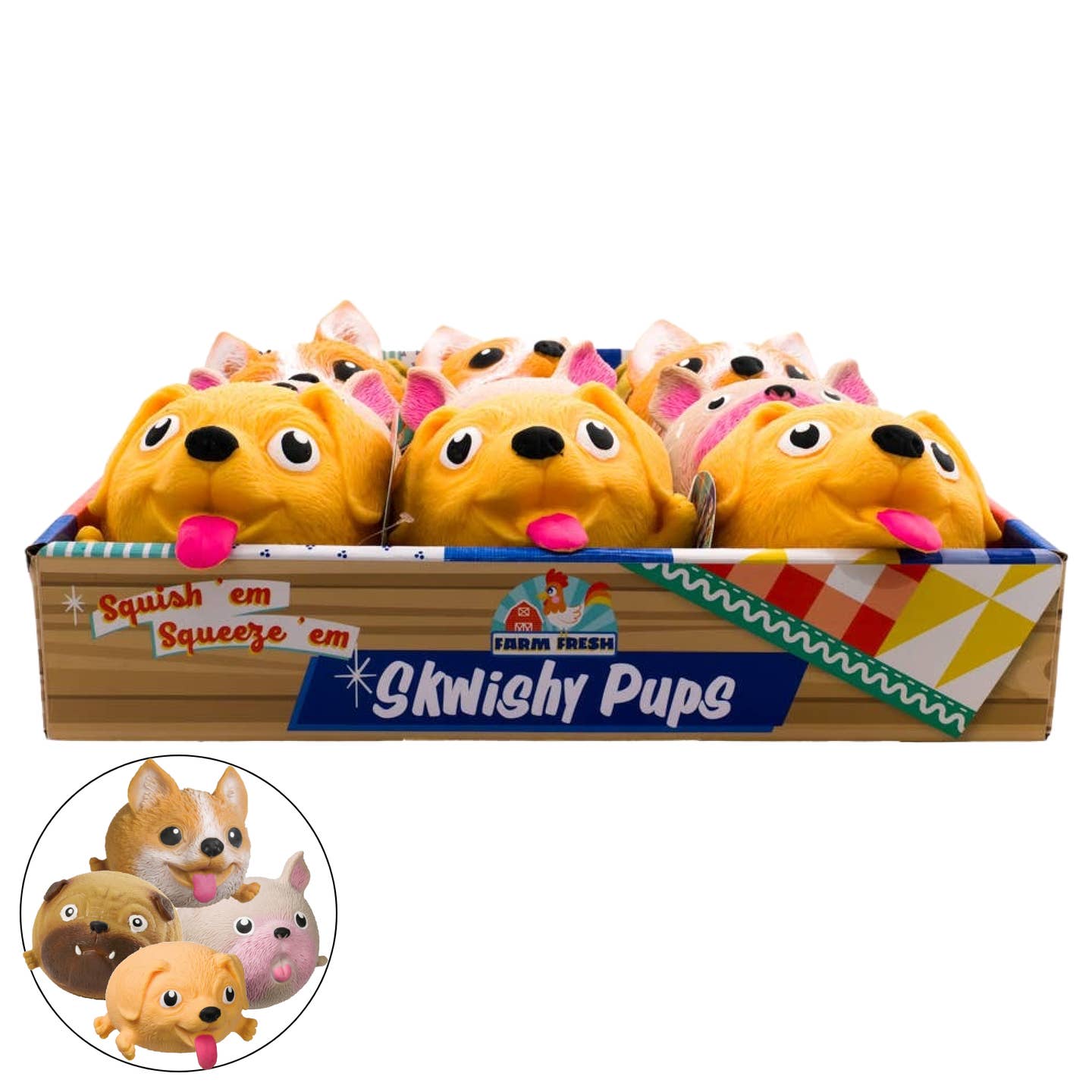 Skwishy 4.5” Pet Dogs