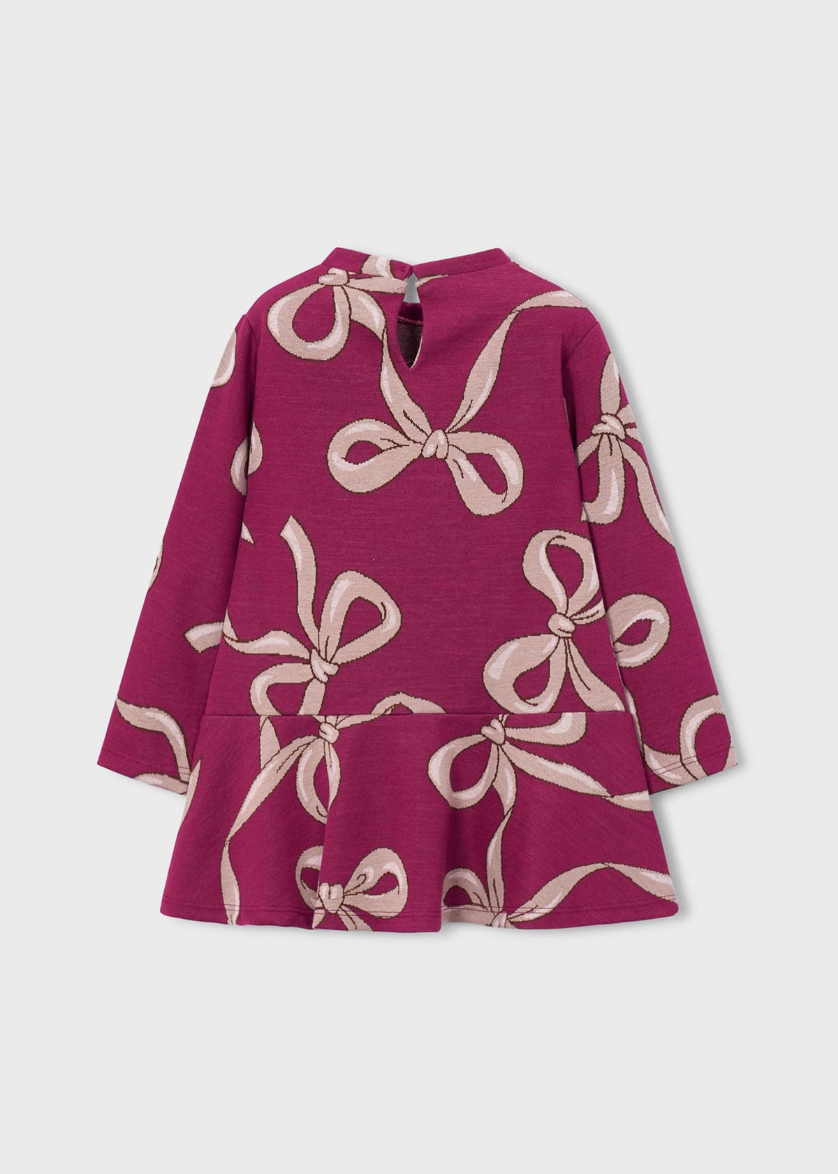 Framboise Bow Dress W/ Purse