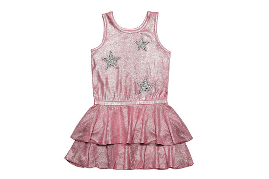 Starstruck Pink Tiered Dress