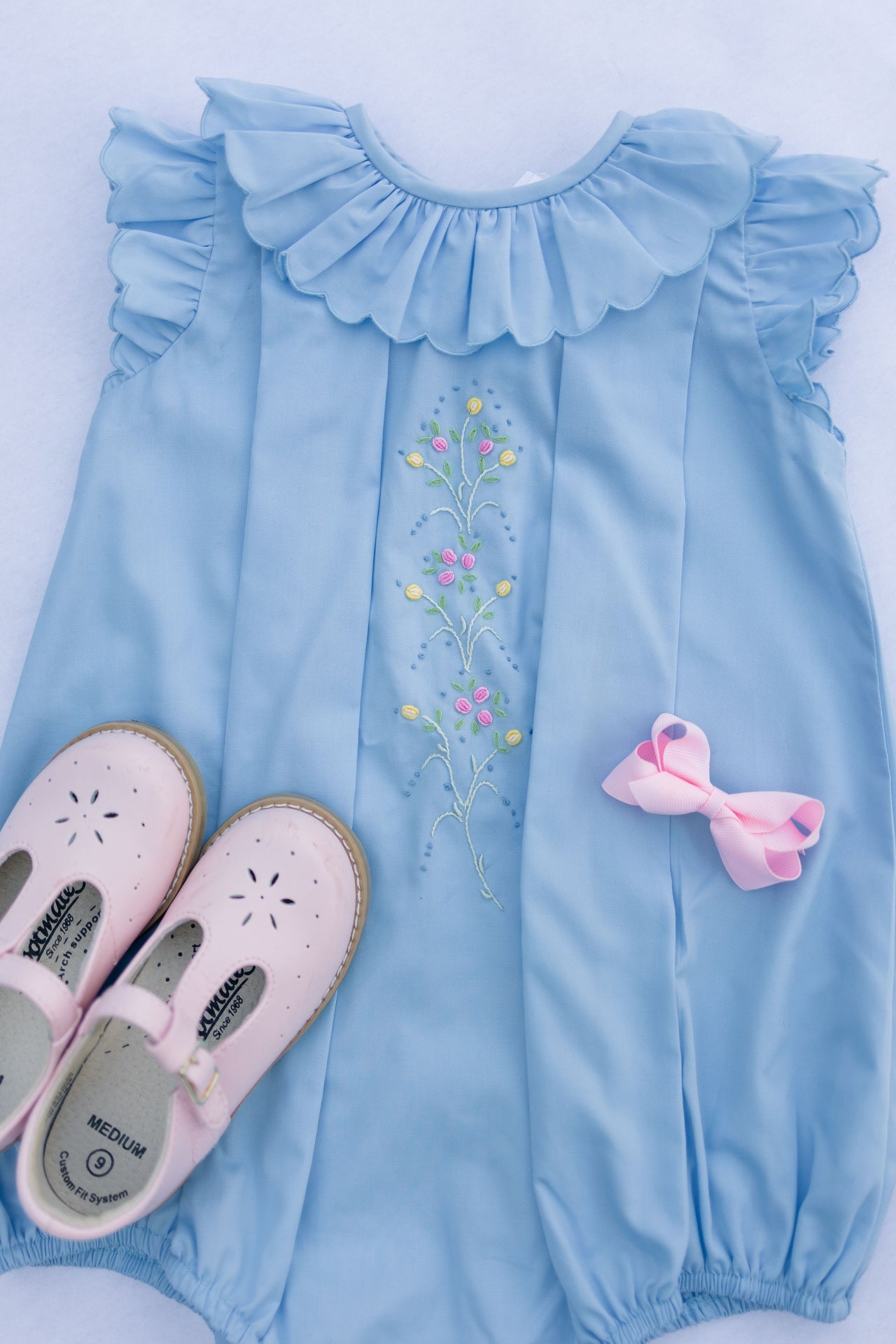 Sid Scallop Pleat Girl Bubble
