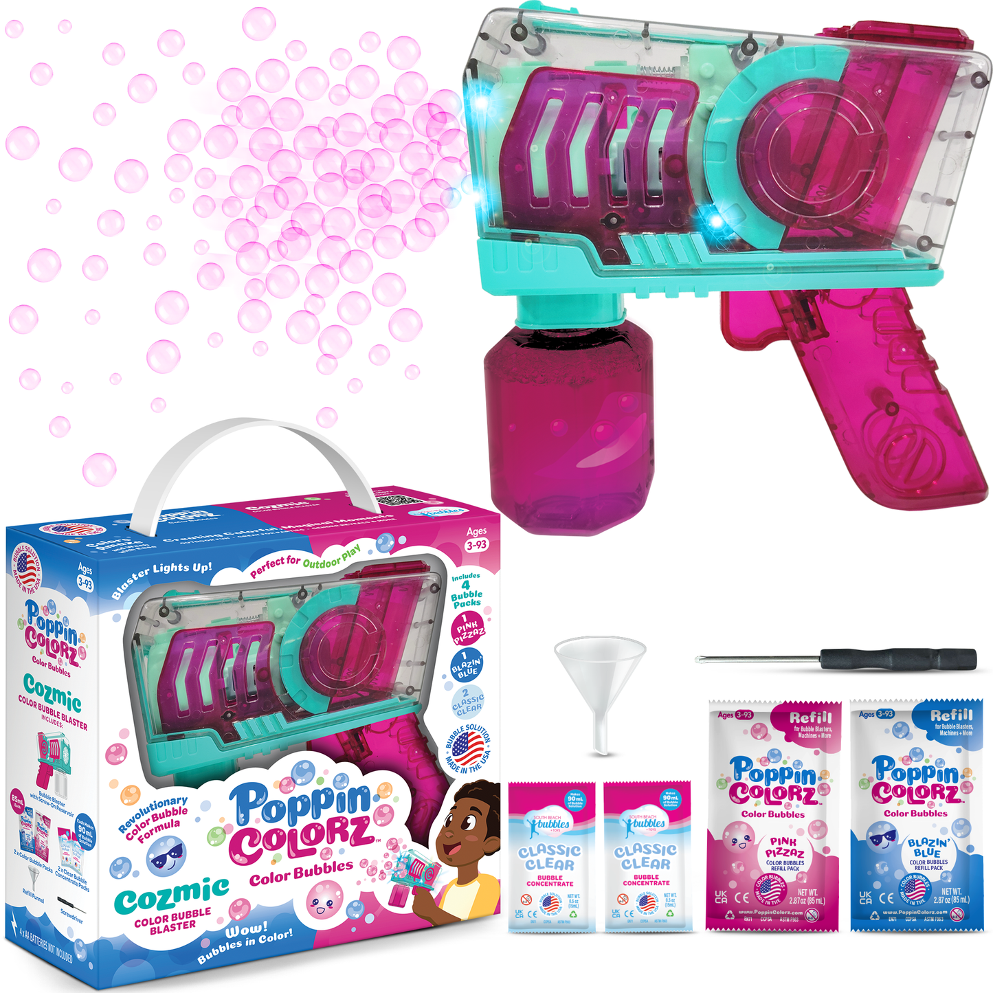 PoppinColorz Cozmic: Color Bubble Blaster