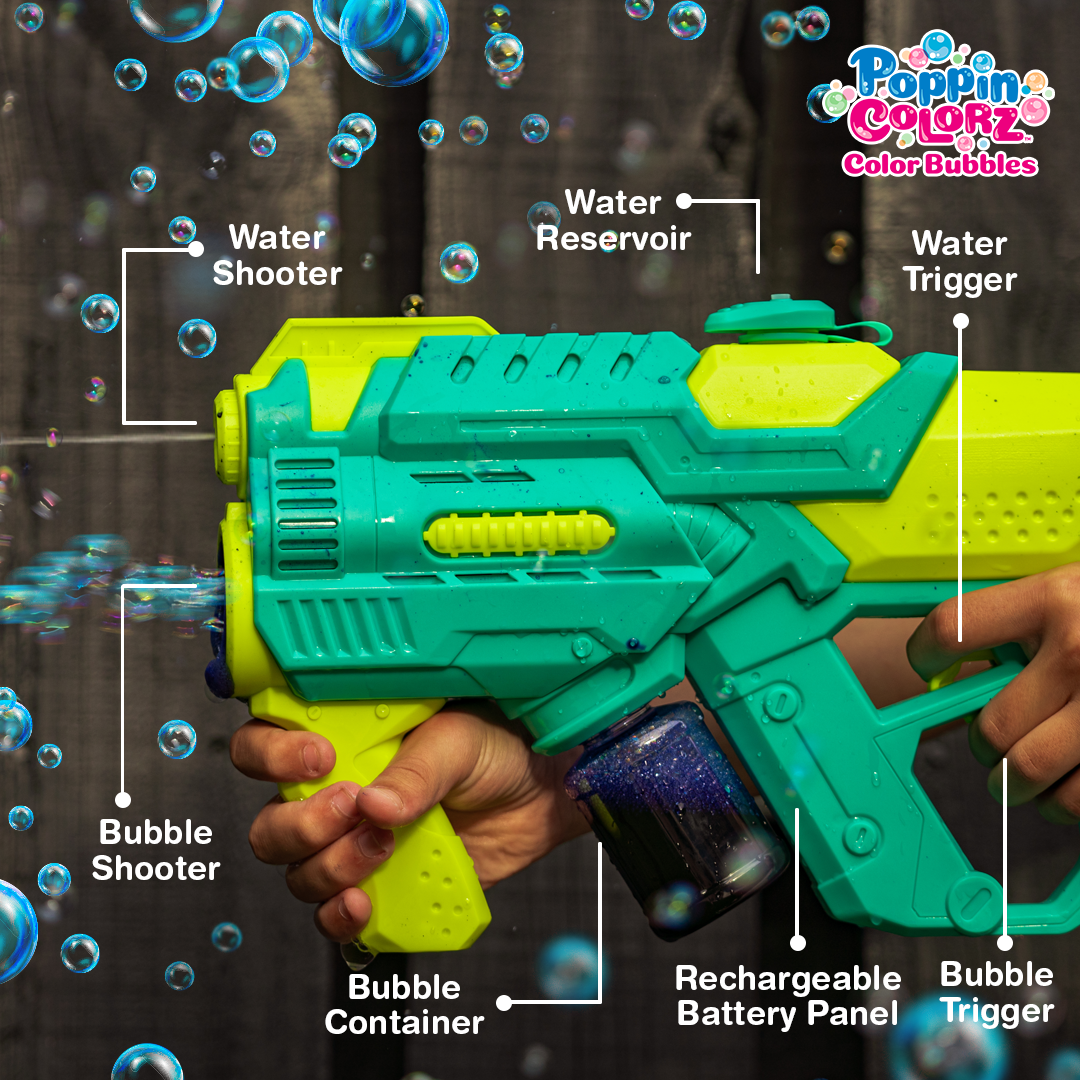 PoppinColorz Hydra: 2-in-1 Blaster