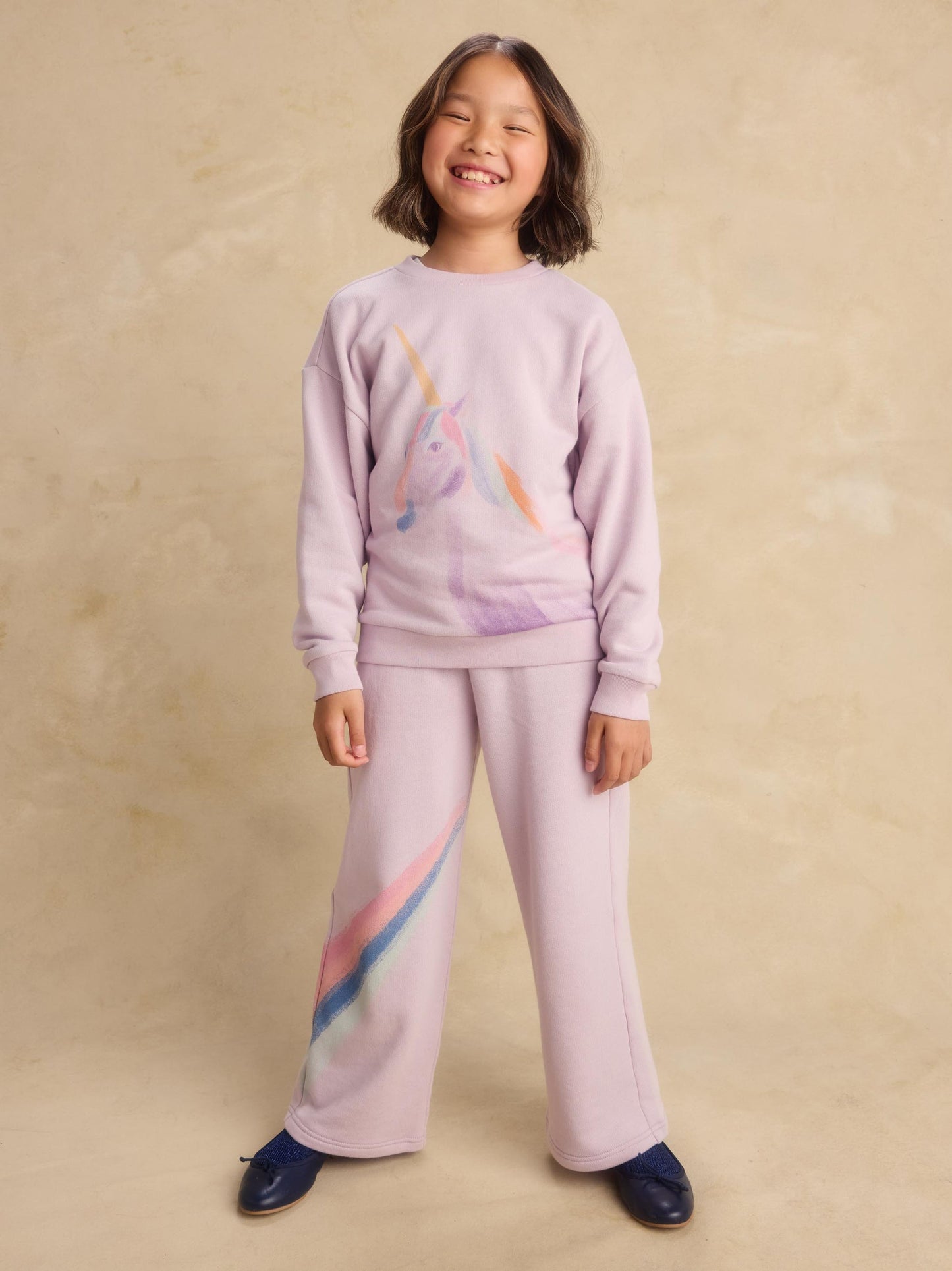 Urchin Wide Leg French Terry Pant