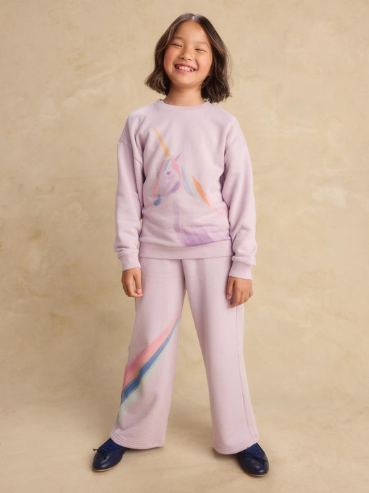 Urchin Wide Leg French Terry Pant