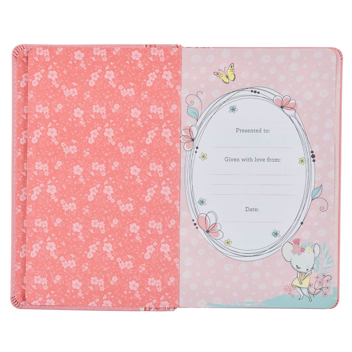 Pink Keepsake Bible