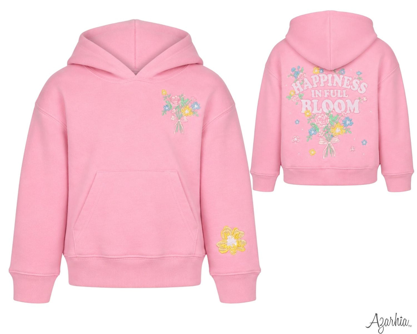Happiness In Bloom Hoodie Sweatshirt