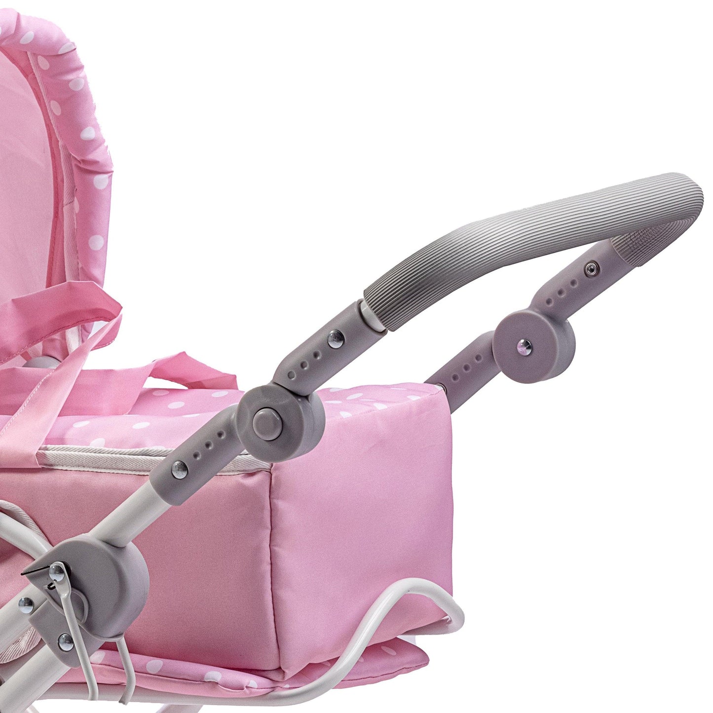 Pink Deluxe Foldable Stroller
