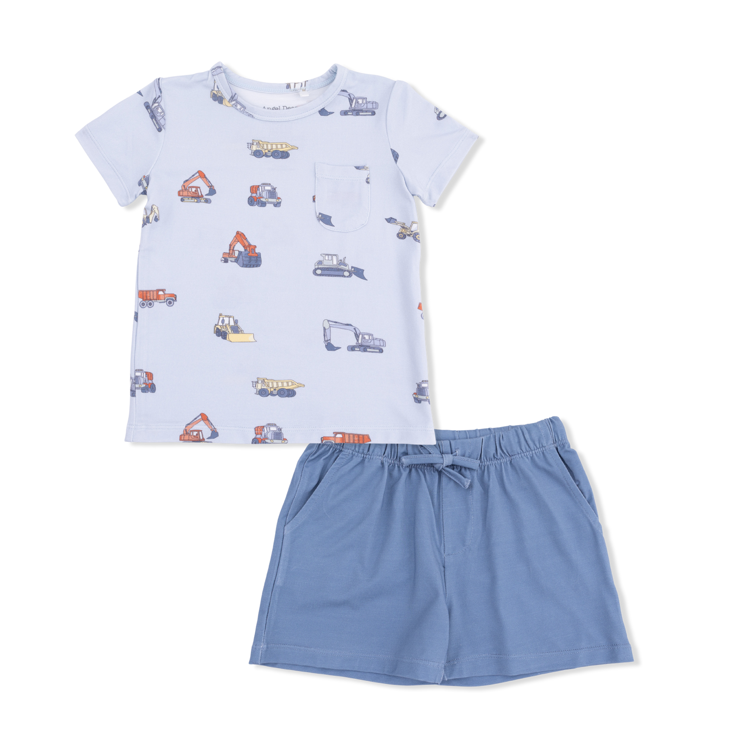 Construction Vehicles Short Set