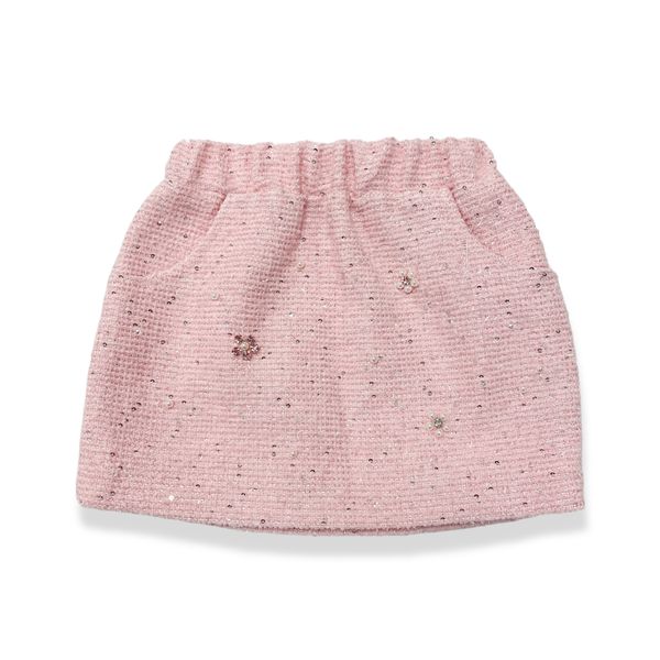 Floral Embellish Tweed Set