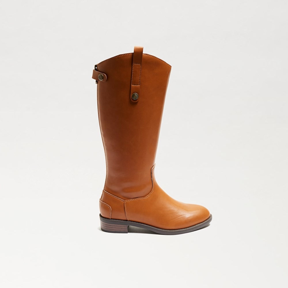 Cognac Leather Penny Boot