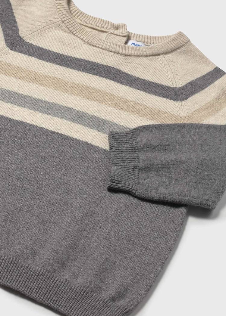 Graphite Heather Colorblock Sweater