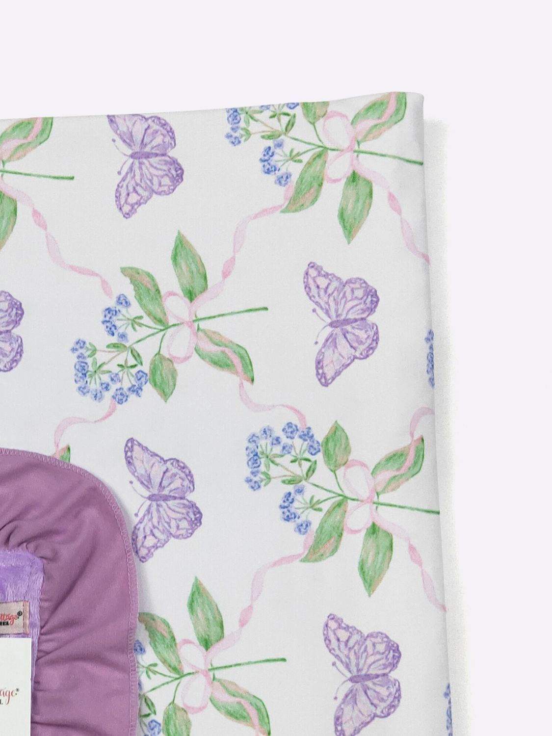Violet Butterfly Blanket