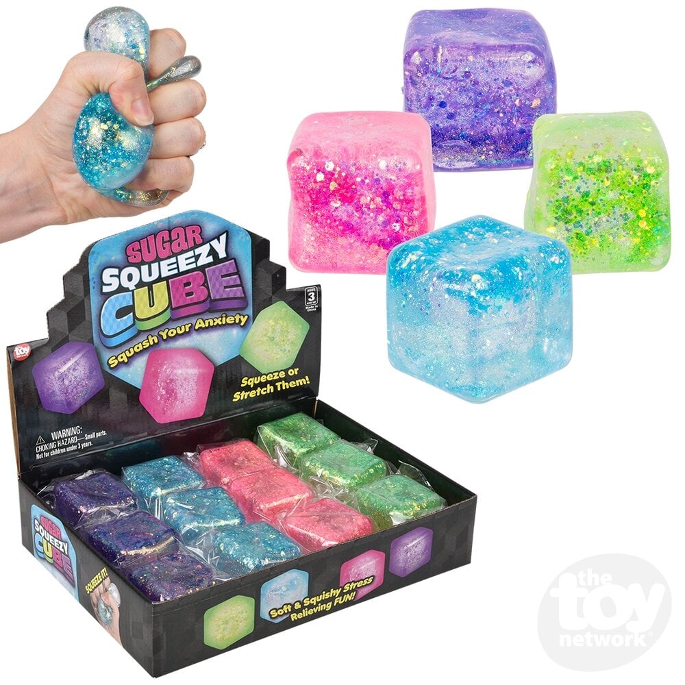 2" Squeezy Sugar Cube