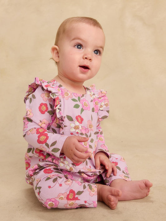 Rosa Canina Ruffle Shoulder Romper