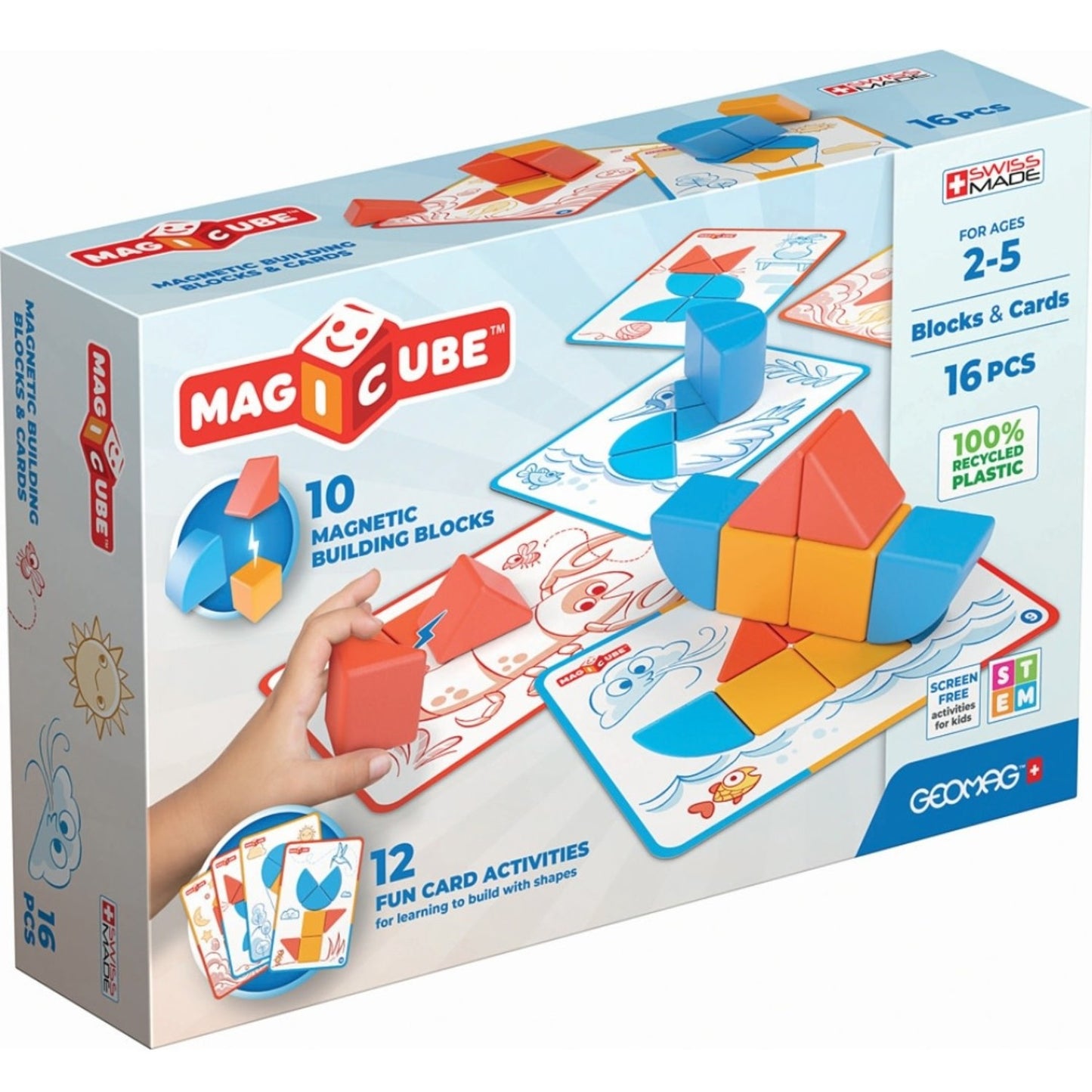 Magicube Blocks & Card 16 Pieces