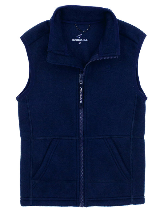 Blake Vest - Navy