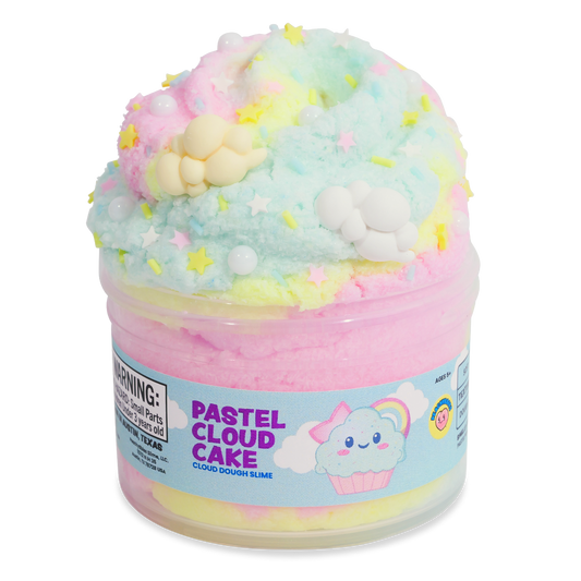 Pastel Cloud Cake Slime