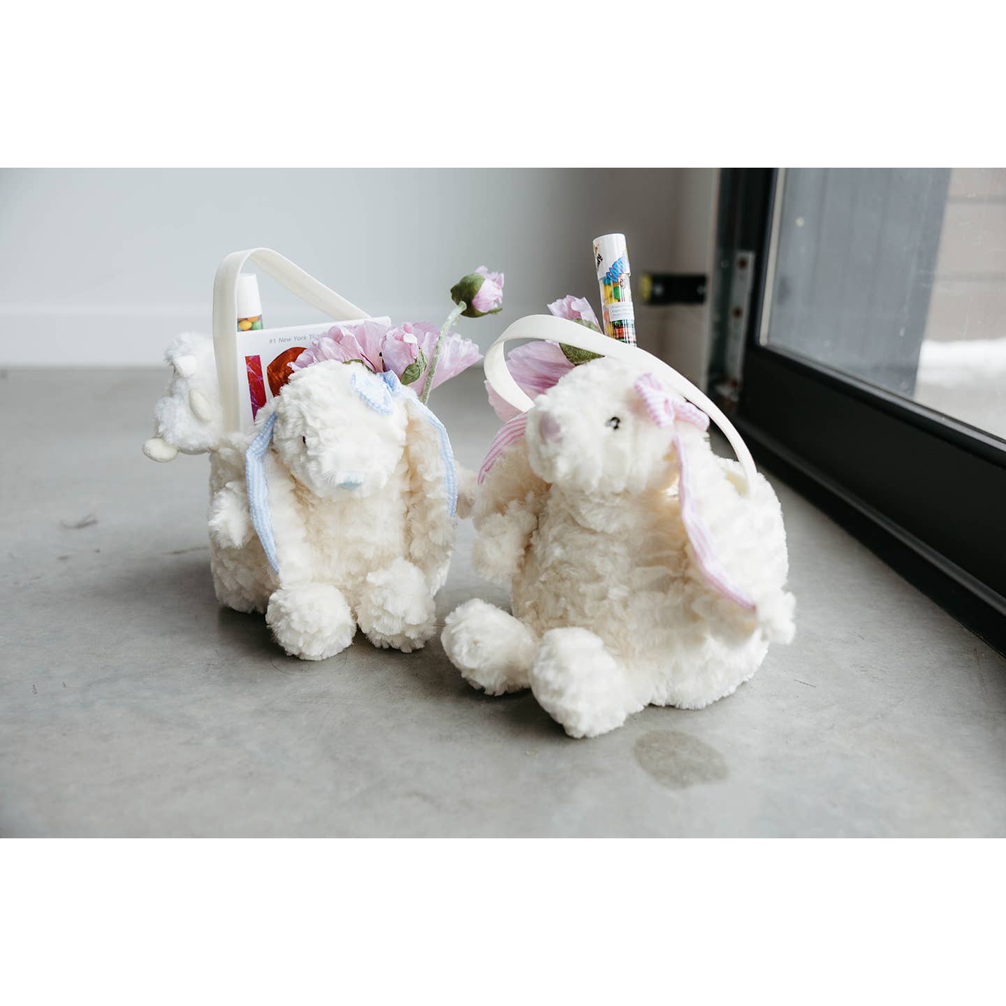 Plush Easter Bunny Baskets