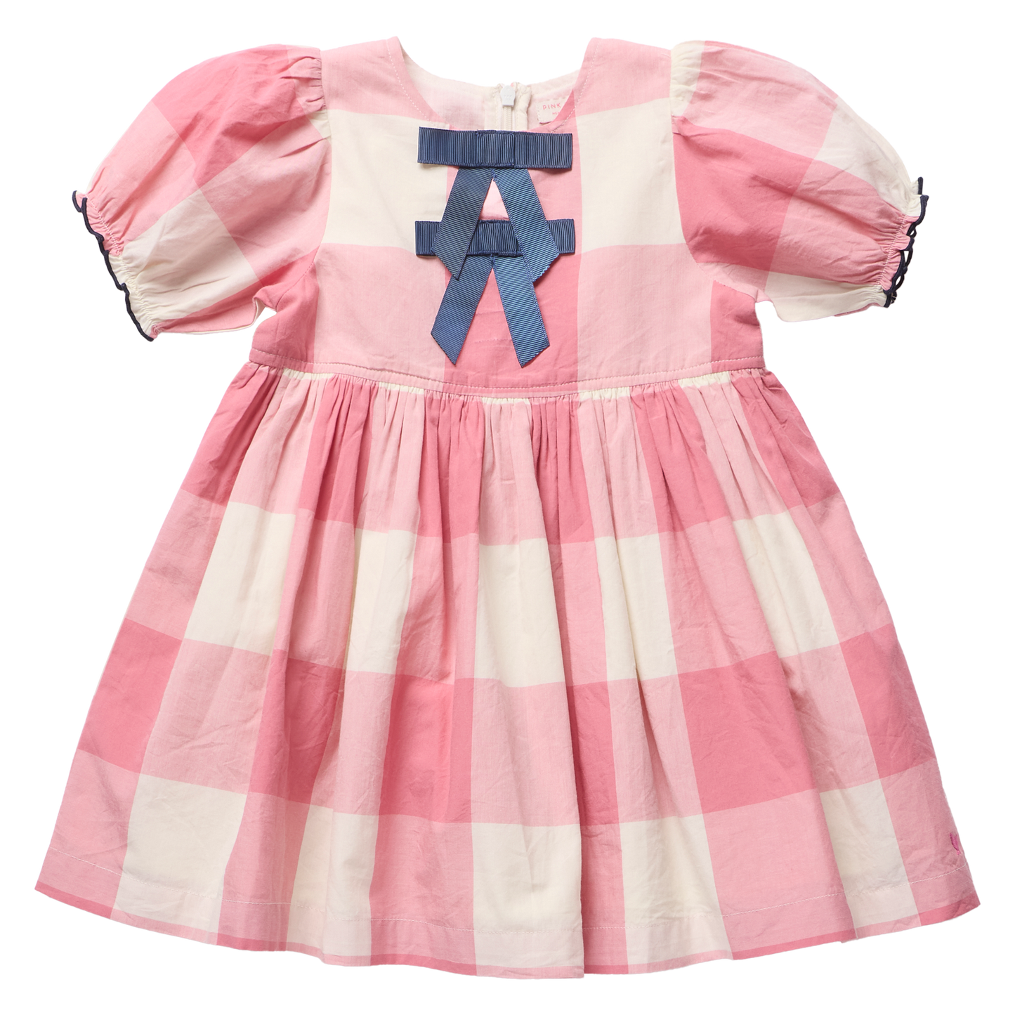 Pink Checks Hermione Dress