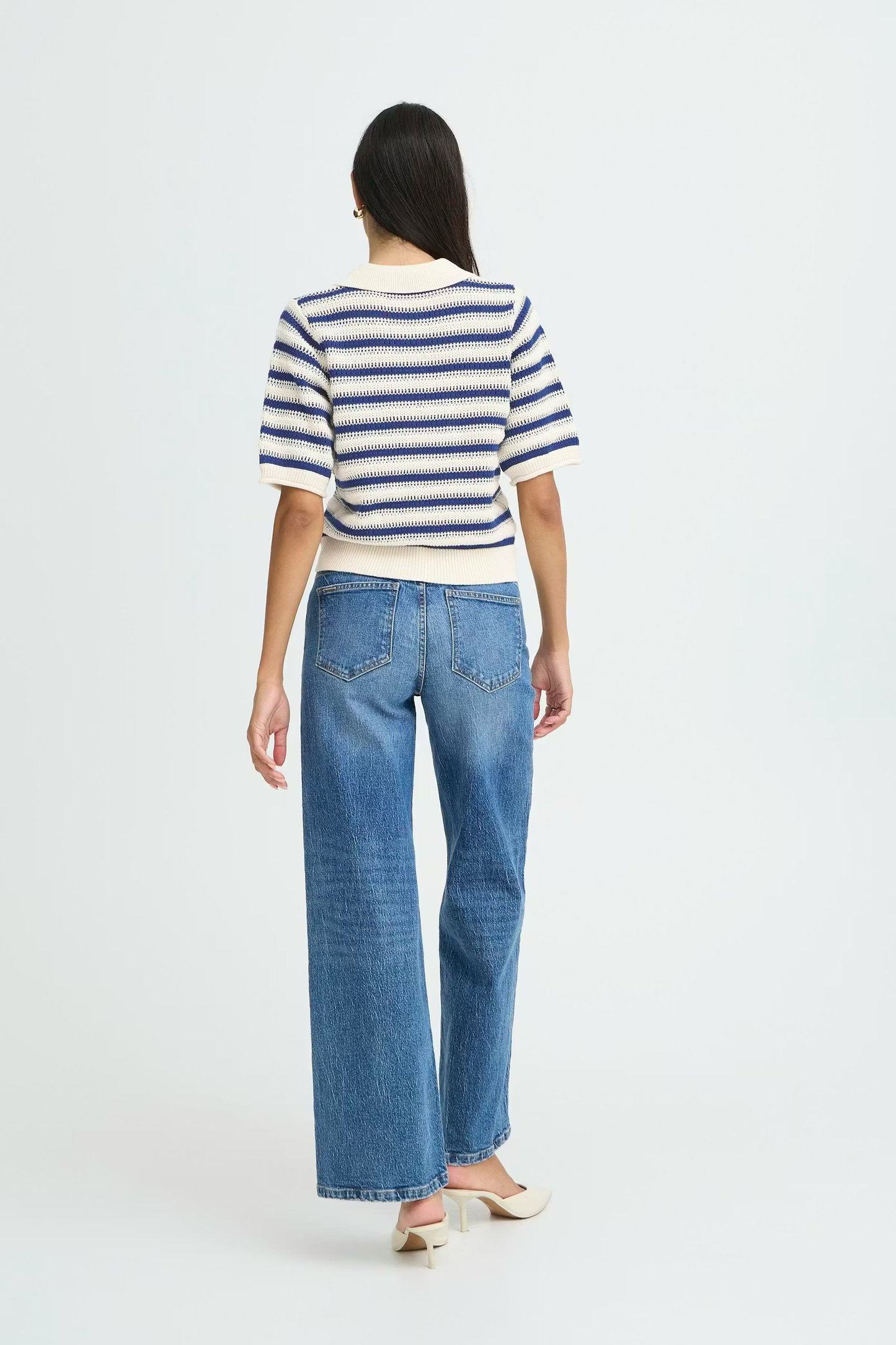 Navy Stripe BYMikala Top