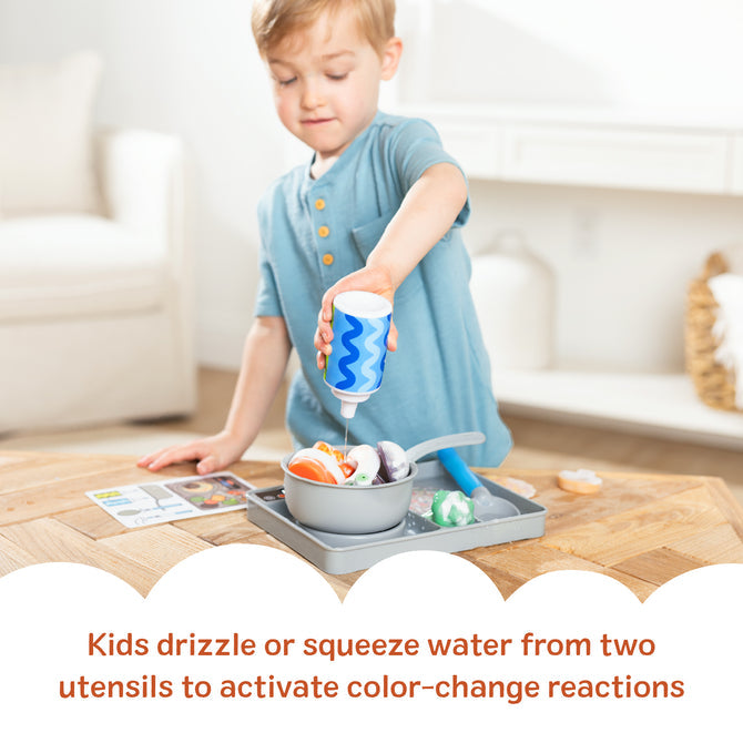 Simmer & Stir Stovetop Play Set - Color Changing