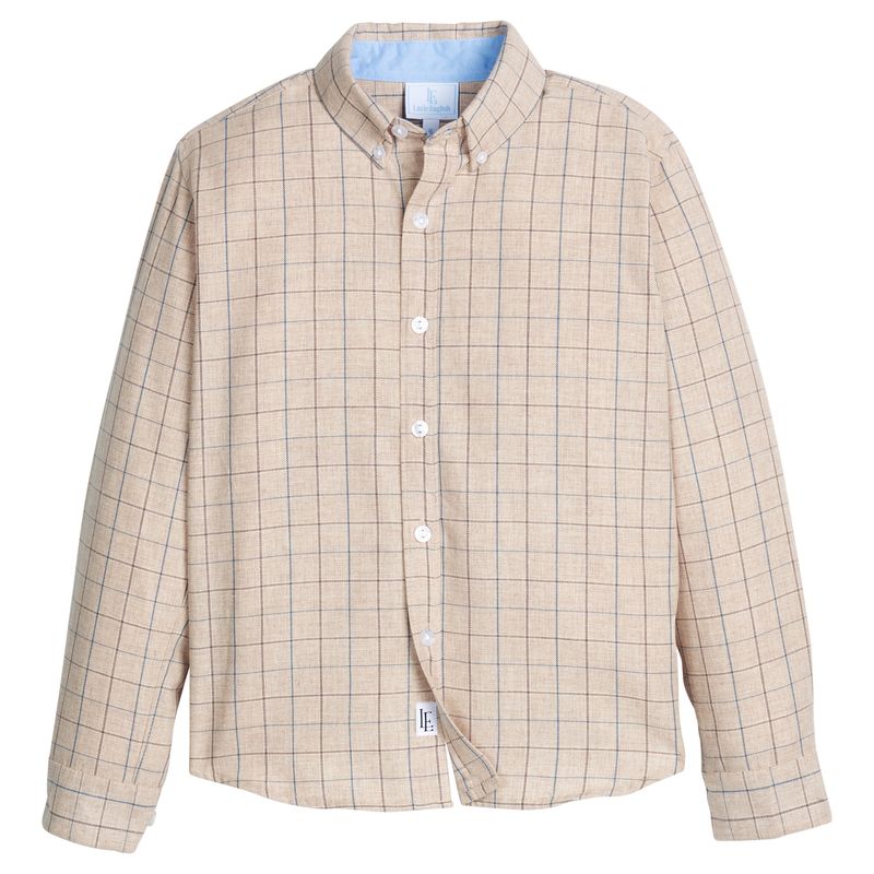 Durham Windowpane Button Down Shirt