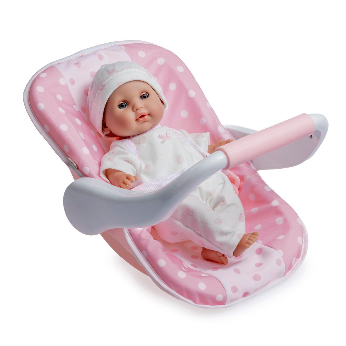 Baby Doll W/ Pink Polka Dot Carrier