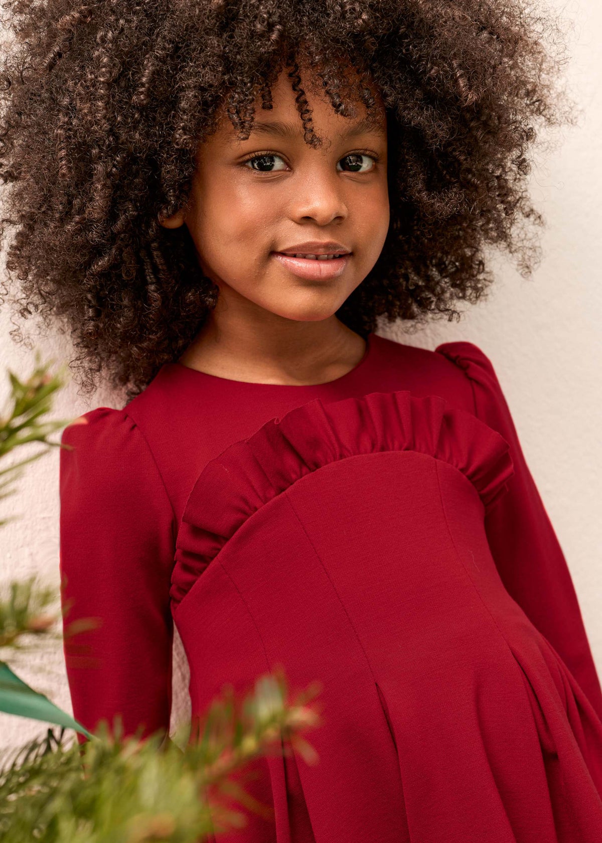 Red Terry Kit Dress