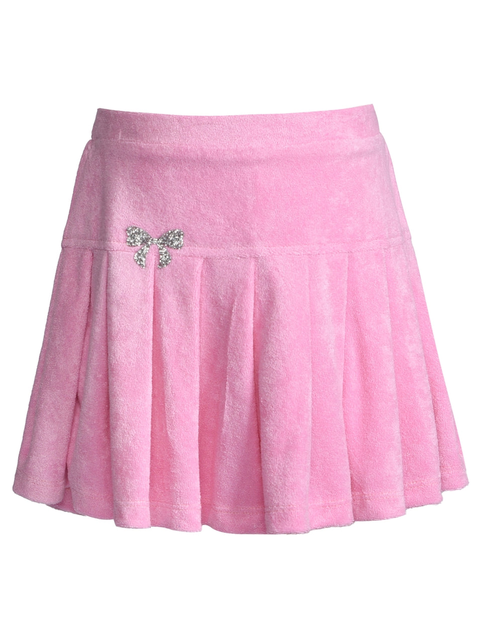Sparkle Bow Pleated Skort