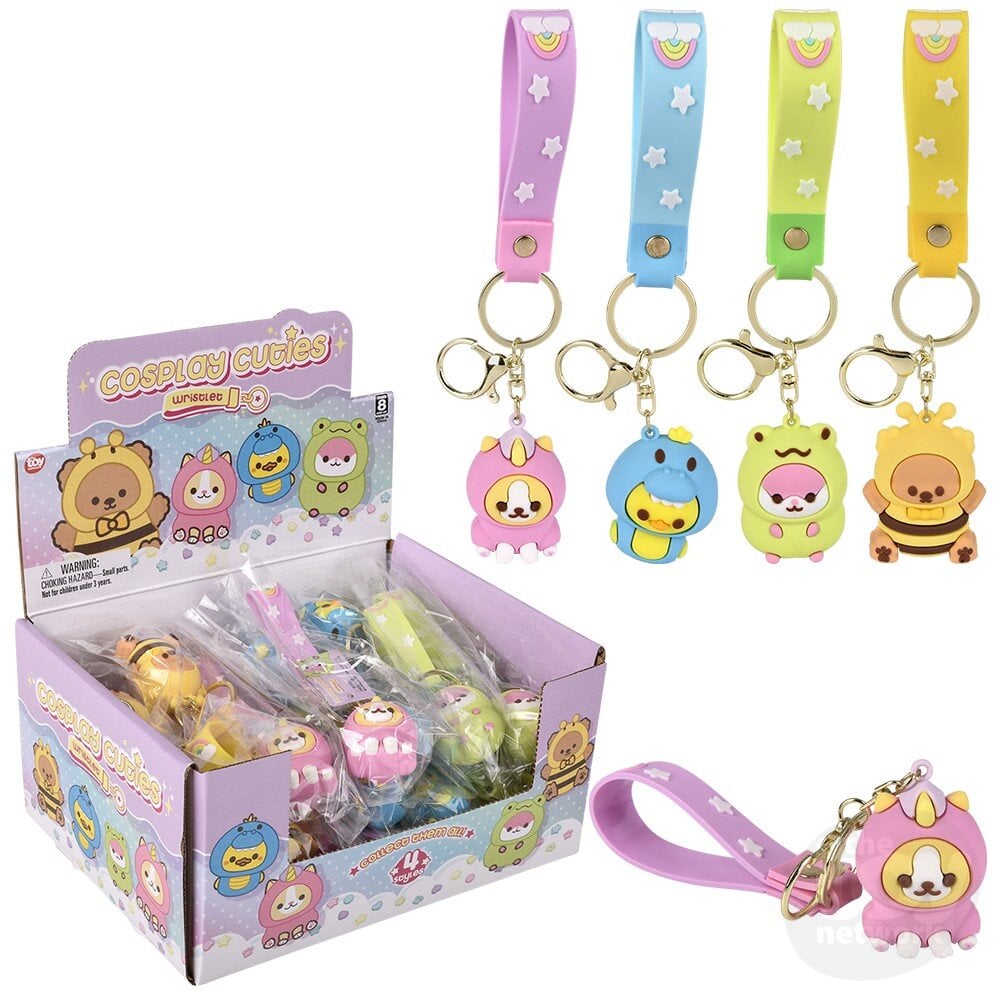 Kawaii Animal Wristlet