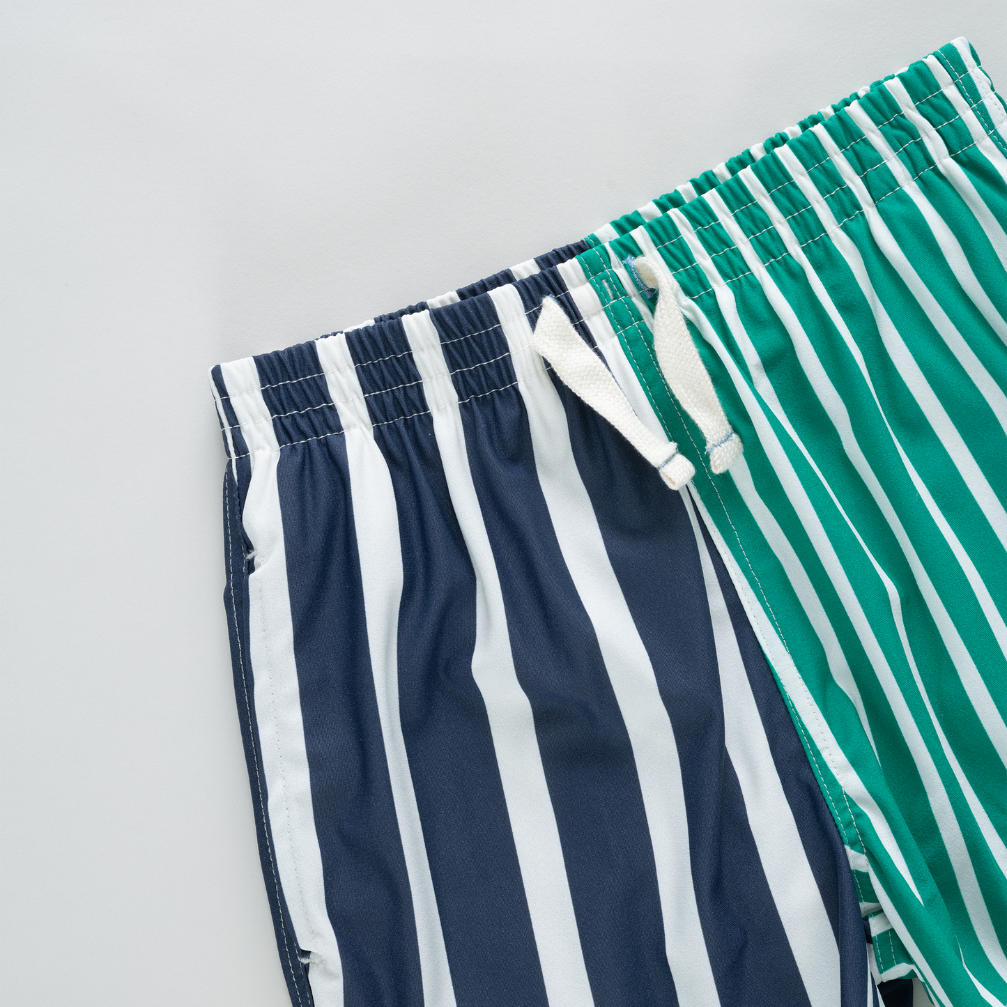 Multi Stripe Swim Trunk