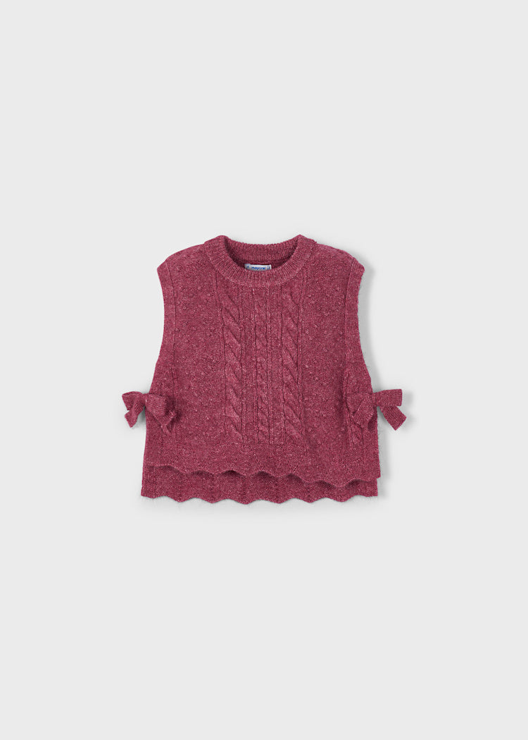 Cherry Mix Knit Vest
