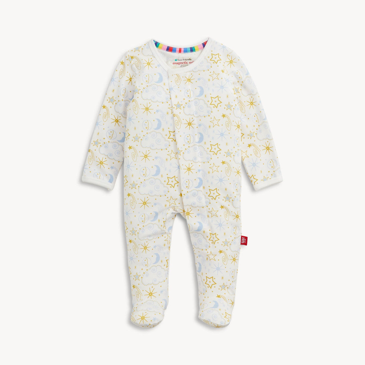Star Signs Blue Modal Footie