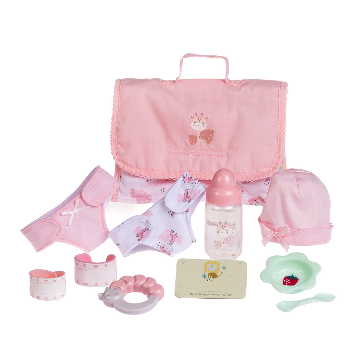 Smiling Baby 10 Piece Deluxe Diaper Bag Set