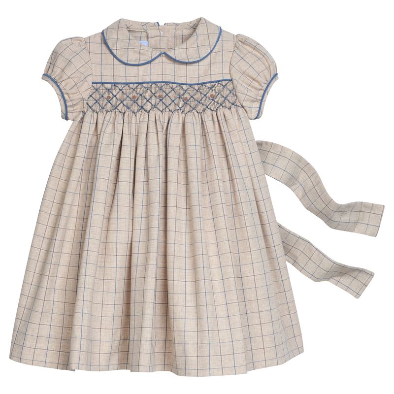 Durham Windowpane Natalie Dress