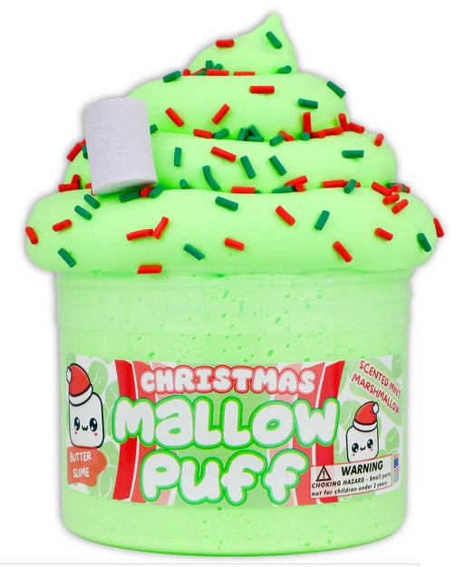 Christmas Mallow Puff Slime
