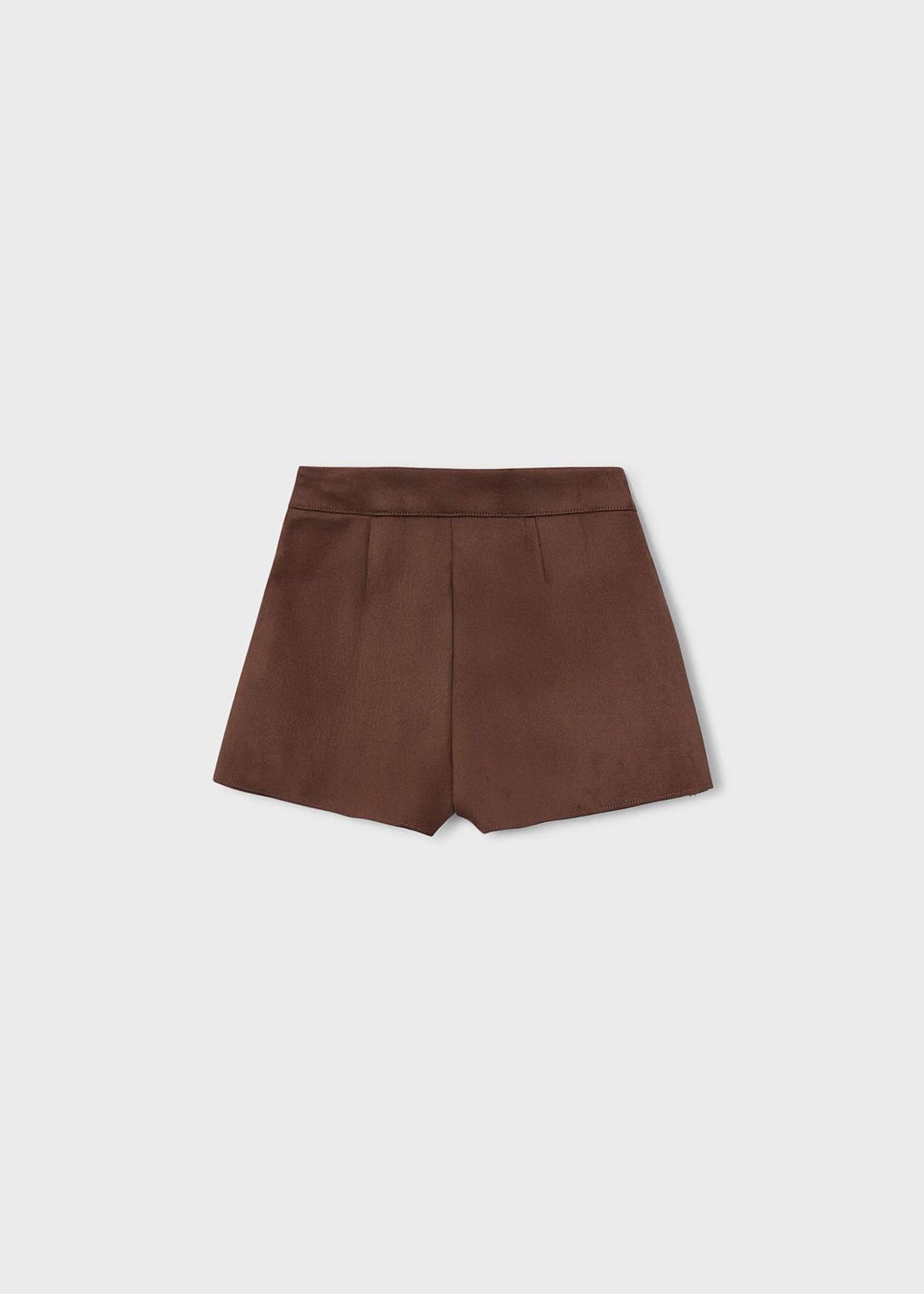 Cocoa Faux Suede Shorts