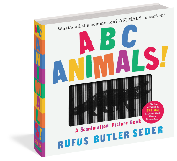ABC Animals!: Scanimation Picture Book