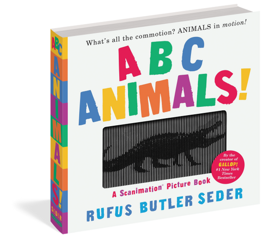 ABC Animals!: Scanimation Picture Book
