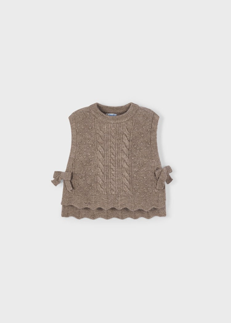 Taupe Sweater Vest