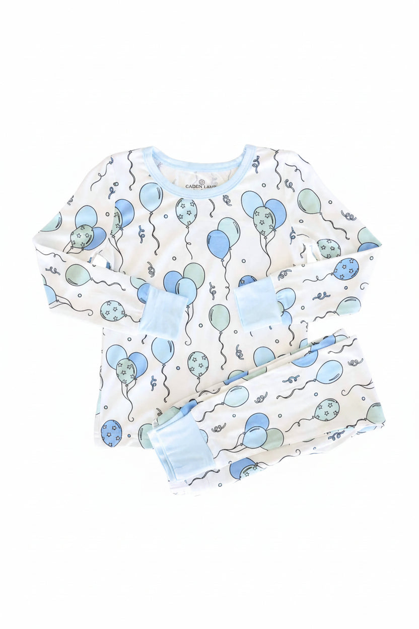 Blue Party Time Pajamas