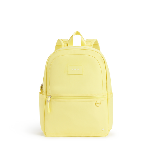 Butter Yellow Canvas Kane Backpack