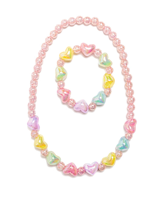 Bauble Bliss Necklace and Bracelet Set