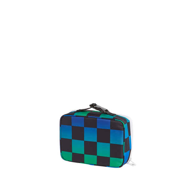 Blue Checkerboard Rodgers Lunch Box