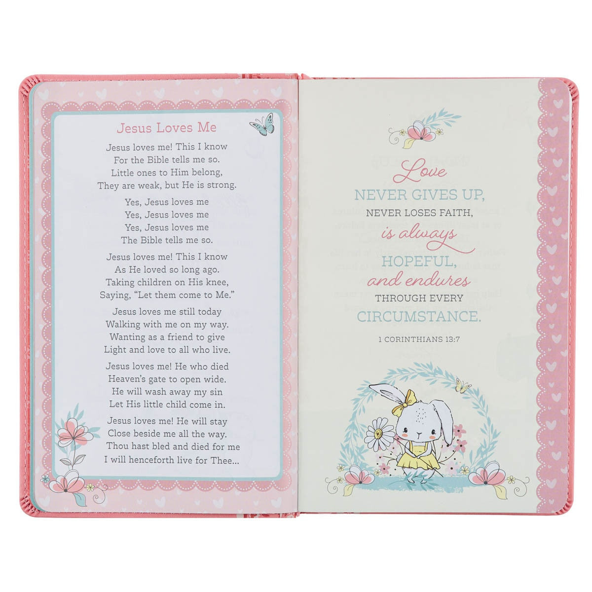 Pink Keepsake Bible