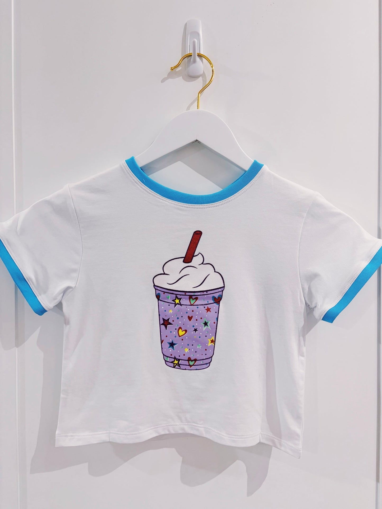 Glitter Frappe Boxy Tee