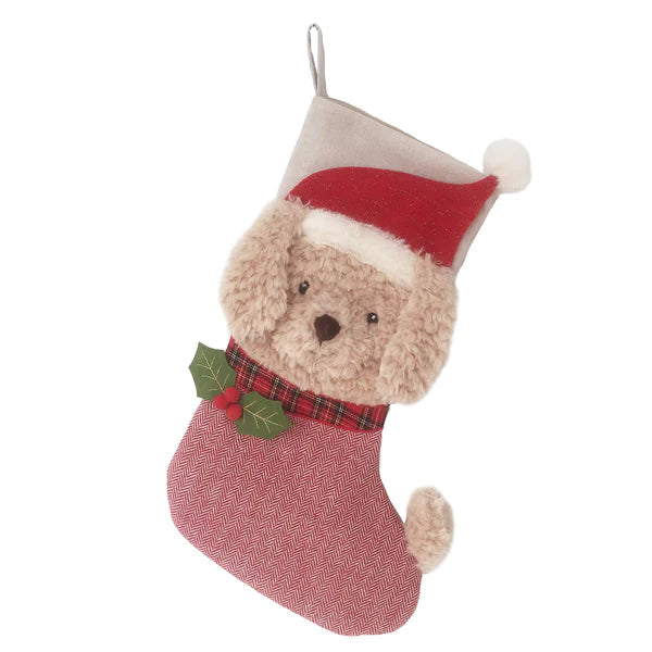 Merry Golden Doodle Stocking