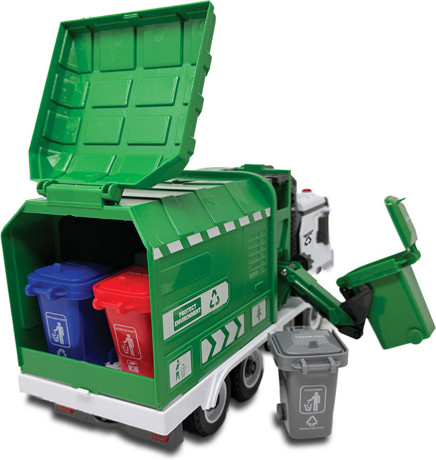 Light & Sound Recycling Garbage Truck