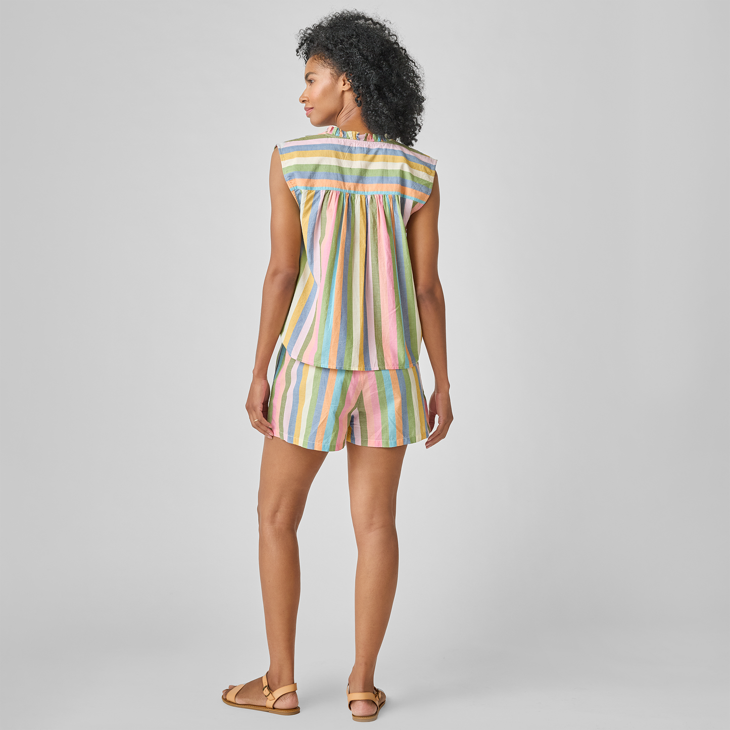 Parade Stripe Theodore Short