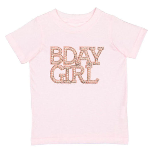 Pearl BDay Girl Patch Tee